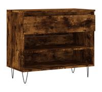 (smoked oak) vidaXL Shoe Cabinet Shoe Cupboard Shoe Storage Rack Shelf Engineered Wood
