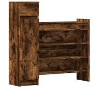 Shoe Cabinet Shoe Storage Cupboard Shoe Rack Shelf Engineered Wood vidaXL