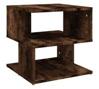 (Smoked oak) vidaXL Side Table Engineered Wood Living Room Couch End Table Multi Colours