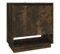 vidaXL Sideboard Smoked Oak 70x41x75 cm Engineered Wood UK GF0