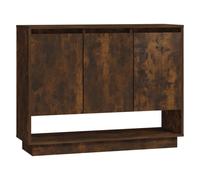 (smoked oak) vidaXL Sideboard Chipboard Living Room Bedroom Storage Cabinet Multi Colours