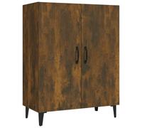 Vidaxl Sideboard Smoked Oak 70X34X90 Cm Engineered Wood