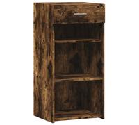 Vidaxl Sideboard Smoked Oak 45X42.5X93 Cm Engineered Wood