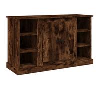vidaXL Sideboard Smoked Oak 100x35.5x60 cm Engineered Wood