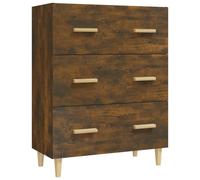(smoked oak) vidaXL Sideboard Engineered Wood Home Storage Cabinet Highboard Multi Colours