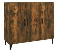 (smoked oak) vidaXL Sideboard Engineered Wood Indoor Cupboard Storage Cabinet Multi Colours