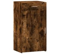 Vidaxl Sideboard Smoked Oak 50X42.5X93 Cm Engineered Wood