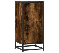 (smoked oak) vidaXL Sideboard Side Cabinet Highboard Cupboard Engineered Wood and Metal