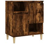 (smoked oak) vidaXL Sideboard Storage Cabinet Cupboard Highboard for Home Engineered Wood