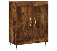 (smoked oak) vidaXL Sideboard Storage Cabinet Cupboard Side Cabinet Brown Oak Engineered Wood