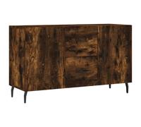 vidaXL Sideboard Smoked Oak 100x36x60 cm Engineered Wood, Brown