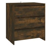 (smoked oak) vidaXL Sideboard Storage Cupboard Cabinet Buffet Highboard Engineered Wood