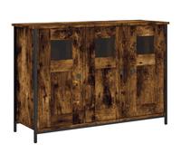 (smoked oak) vidaXL Sideboard Storage Cupboard Highboard Home Side Cabinet Engineered Wood