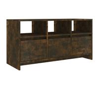 Vidaxl Tv Cabinet Smoked Oak 102X37.5X52.5 Cm Engineered Wood