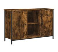 (smoked oak) vidaXL TV Cabinet TV Console Sideboard Media Console Black Engineered Wood