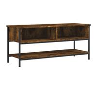 vidaXL TV Cabinet Smoked Oak 100x35x45 cm Engineered Wood