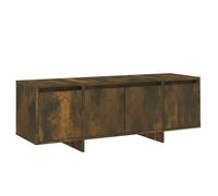 Vidaxl Tv Cabinet Smoked Oak 120X30X40.5 Cm Engineered Wood