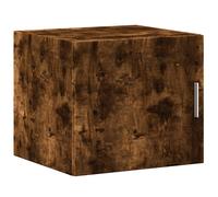 (smoked oak) vidaXL Wall Cabinet Bathroom Cabinet Wall Hanging Cabinet Engineered Wood