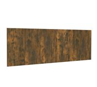 Vidaxl Wall Headboard Smoked Oak 240X1.5X80 Cm Engineered Wood, Brown