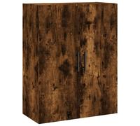 vidaXL Wall Mounted Cabinet Smoked Oak 69.5x34x90 cm