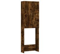 (smoked oak) vidaXL Washing Machine Cabinet Bathroom Laundry Room Cupboard Storage Rack
