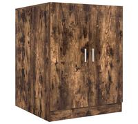 Washing Machine Cabinet Bathroom Laundry Room Cupboard Storage Rack with Door