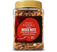 Smoked Paprika Mixed Nuts 907g | Roasted Nut Mix with Almonds, Cashews, Pecans & Walnuts | Smoky Savoury Protein Snack | Large Sharing Party Bag | High Fibre Oven Roasted Nuts
