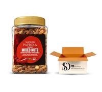 Smoked Paprika Mixed Nuts 907g - Savoury Roasted Nut Mix with Rich Smoky Spice | Protein Snack for Sharing, Parties & On-the-Go