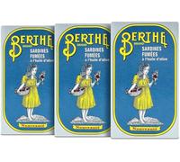 Smoked Portuguese Sardines in Olive Oil | 3 x 125 g | Berthe | Ramirez | Portugal