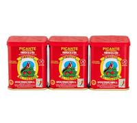 Smoked Spanish Paprika Pimenton Hot Paprika Powder - 3x 125g tins pack
