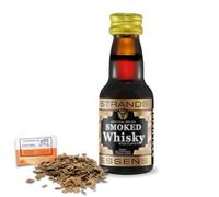 Smoked Whisky Black Essence 25ml - Alcohol Free - Includes Free French Oak Chips