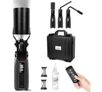 SmokeGENIE Fog Machine, Portable Hand-Held Wireless Smoke Machine with Remote Control for Photography, Outdoor Events, Parties, Stage Effects, Wedding, Disinfection or Halloween(Event Kit)