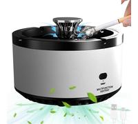 Smokeless Ashtray Indoor|Smokeless Ashtray Indoor, 2 In 1 Air Purifier with Filter, USB Rechargeable Smart, 5.5x3.9" Portable Clean Air for Home Car Office