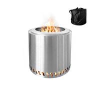 Smokeless Fire Bowl Fire Pit Fire Basket Patio Firepit Stainless