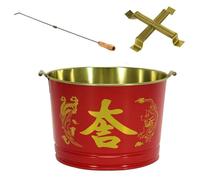 Smokeless Fire Pit, Outdoor Incinerator with Anti-Scalding Handle, Portable Burn Barrel for Backyard, Living Room, Garden Fire, Environmentally Friendly Design