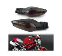 (Smoken lens) Motorcycle Turning Blinker Lamp Turn Signal Indicator Light For DUCATI