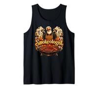Smokeologist Funny Pitmaster BBQ Grilling for BBQ Lovers Tank Top