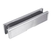 Smokeproof Intumescent Letterbox Assembly - 272mm Width Satin Steel Post Box