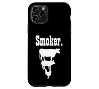 Smoker BBQ Funny Barbecue Summer Grilling Dad Meat Smoker Case for iPhone 11 Pro