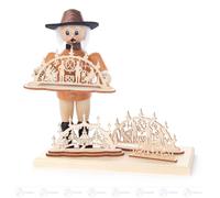Smoker Candle Arch Builder 20cmx20cmx8cm New Ore Mountains