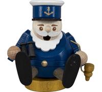 Smoker Figure Captain mini New 8 cm Sailor Hat Steering Wheel Rail