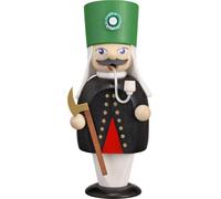 Smoker Figure Miner With Pickaxe WxHxD 6x15x6Cm New Smoker Man Wooden