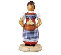 Smoker Figure Smoker Large Dumpling Woman (WxH): 11x24Cm New Smoker Man Snow