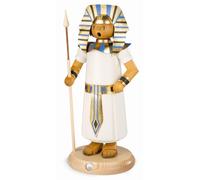 Smoker Figure Smoker Man Large Tutankhamun Ancient Egyptian King (HxW): 14x29cm