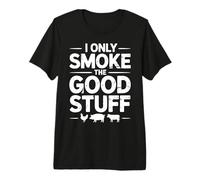 Smoker Grill Funny BBQ Pitmaster Premium T-Shirt