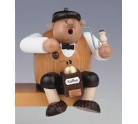 Smoker Kantenhocker Coffee Saxon BxTxH= 18x18x24cm NEW Smoking Smoke Figure