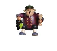 Smoker Kantenhocker Winzer Wine Glass BxTxH= 14x12x14cm NEW Smoke Figure