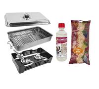 XXL 330004 Table Smoker Set Stainless Steel