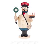 Smoker 'Max' Conductor 9 cm x 17 cm x 10 cm NEW Erzgebirge Smoker