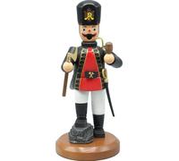 Smoker Miner on Stone Red with Pickaxe Height 22cm NEW Smoke Figure